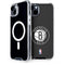 NBA Brooklyn Nets Distressed iPhone 15 MagSafe Case